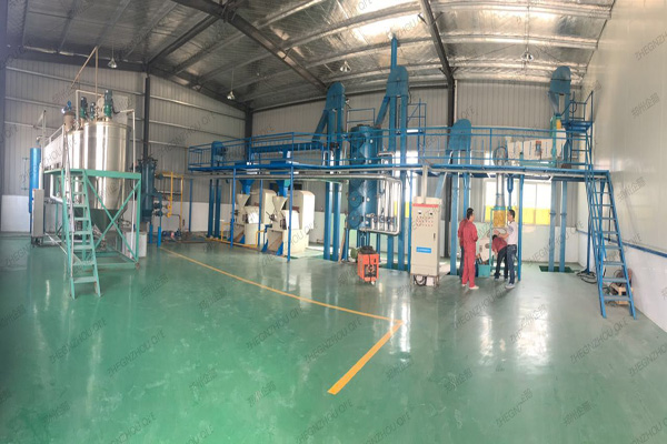 استخلاص مصنع معالجة زيتمصنع معالجة زيت نواة النخيل مع خط إنتاج زيت فول الصويا لجوز الهند